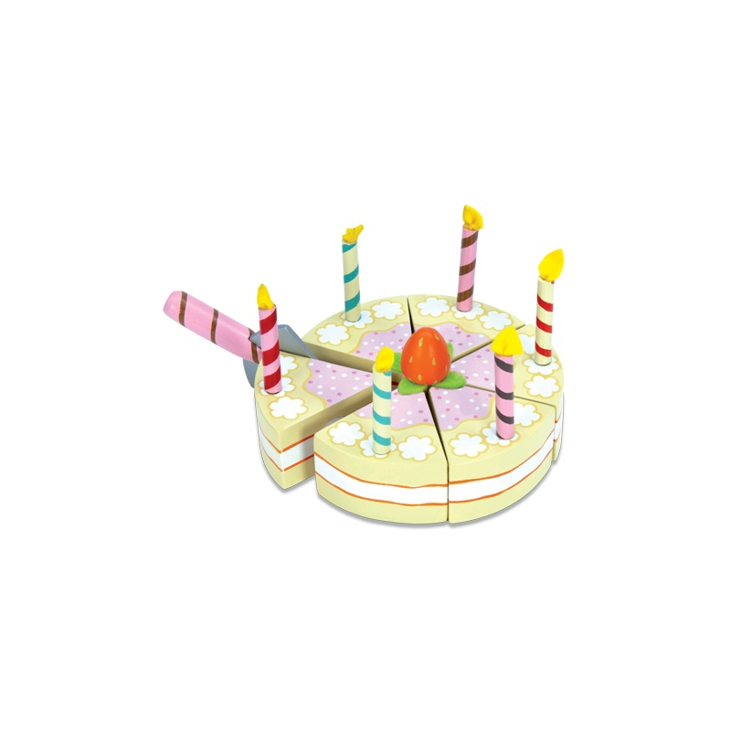 LE TOY VAN Tort urodzinowy ze świeczkami