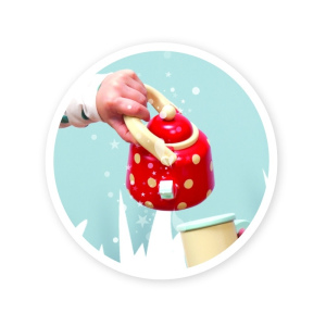 LE TOY VAN Drewniany czajnik z gwizdkiem