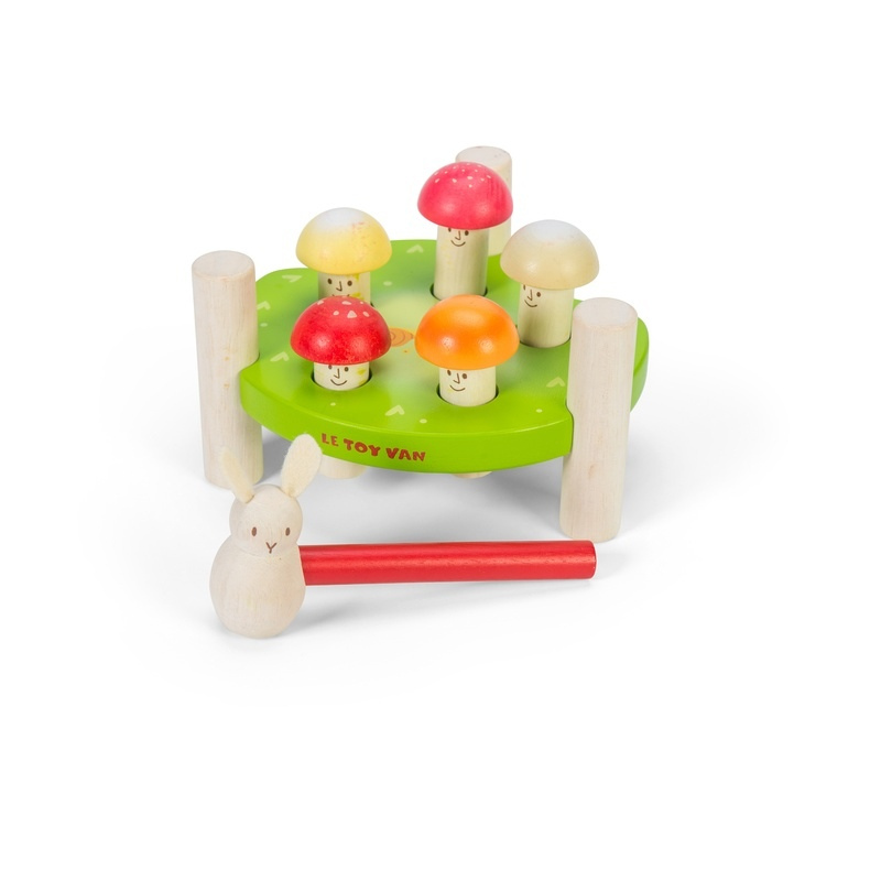 LE TOY VAN Przebijanka Króliczek z muchomorkami