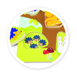 LE TOY VAN Puzzle zwierzątka