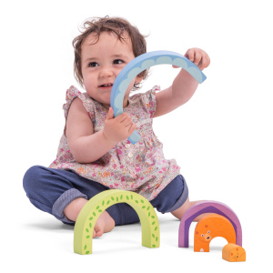 LE TOY VAN Drewniane puzzle - Tunel