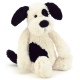 JELLYCAT Piesek Bashful Black and Cream Puppy (średni 31 cm)