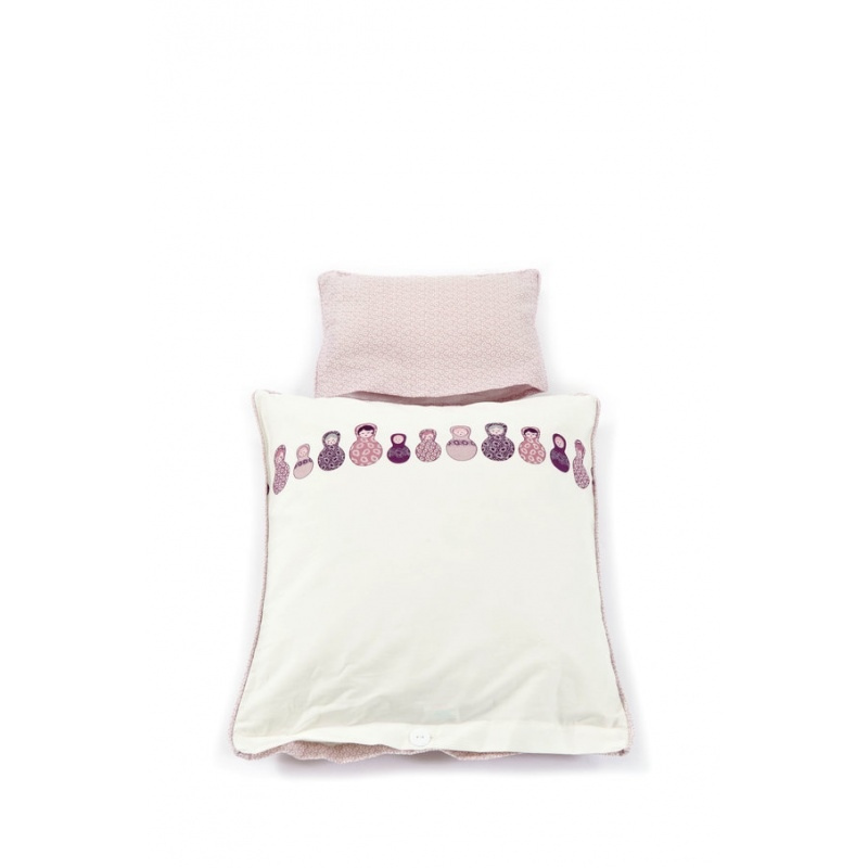 SMALLSTUFF Pościel do łóżeczka Babushka