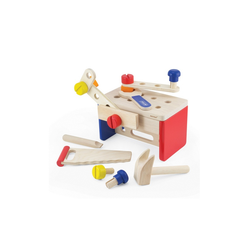 PINTOY Mini warsztat, skrzynka z narzędziami 