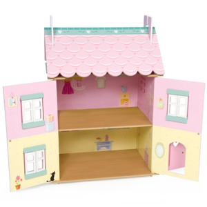 LE TOY VAN Drewniany domek dla lalek z akcesoriami