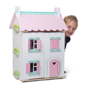 LE TOY VAN Drewniany domek dla lalek z akcesoriami