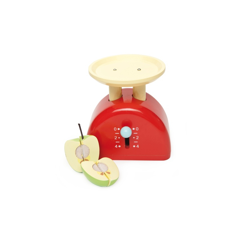 LE TOY VAN Drewniana waga kuchenna z jabłkiem