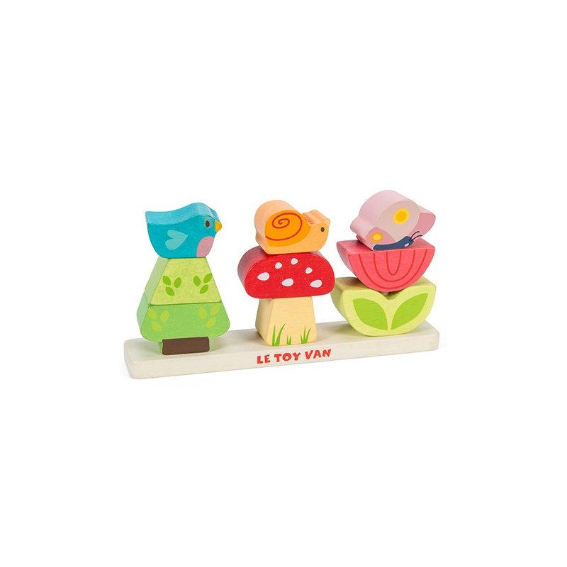 LE TOY VAN Drewniana Układanka "Mój Ogród"