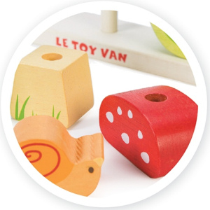 LE TOY VAN Drewniana Układanka "Mój Ogród"