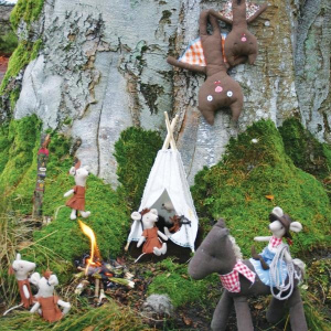 MAILEG Myszka Indianka