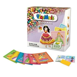 Klocki kukurydziane PlayMais Mozaika Księżniczki