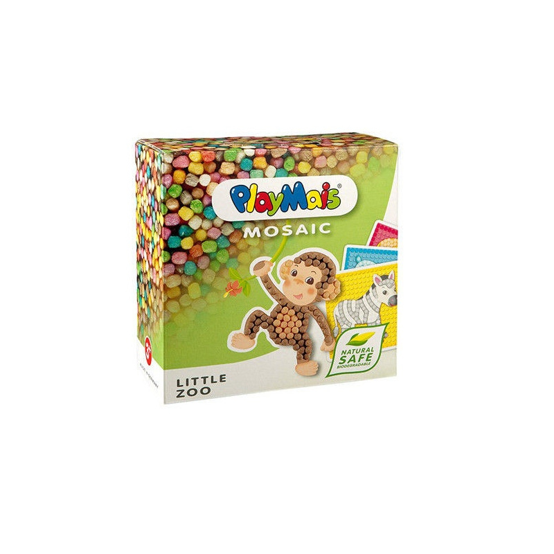 PLAYMAIS Klocki kukurydziane Mozaika - Małe ZOO