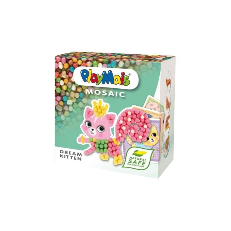 PLAYMAIS Klocki kukurydziane Mozaika - Kotki