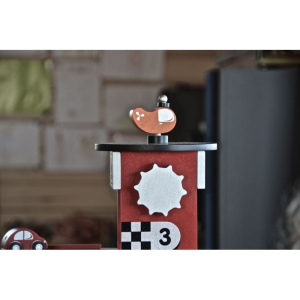 I'M TOY Drewniany garaż, parking wielopoziomowy