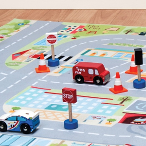 LE TOY VAN Mata edukacyjna - Miasto 120 x 80