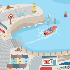 LE TOY VAN Mata do zabawy - Port 120 x 80