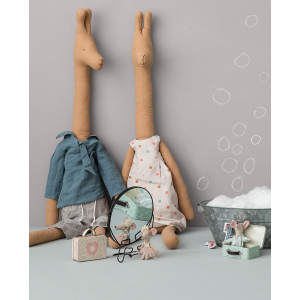 MAILEG  Walizeczka z ubrankami dla dziewczynki króliczka Micro