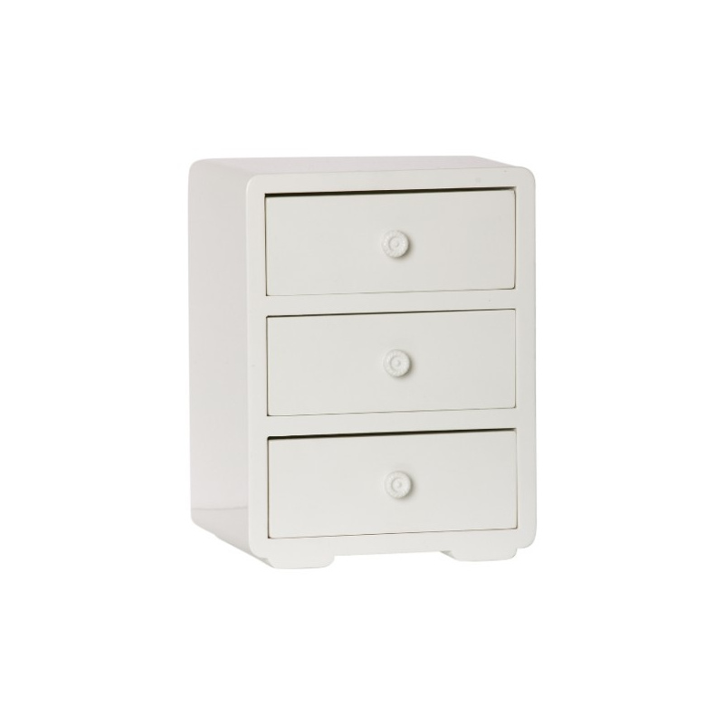 MAILEG Drewniana komoda z szufladkami