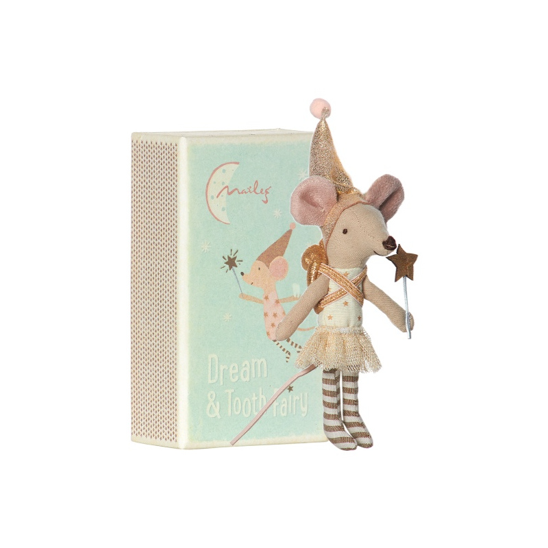 MAILEG Myszka Wróżka Zębuszka w pudełeczku - dziewczynka
