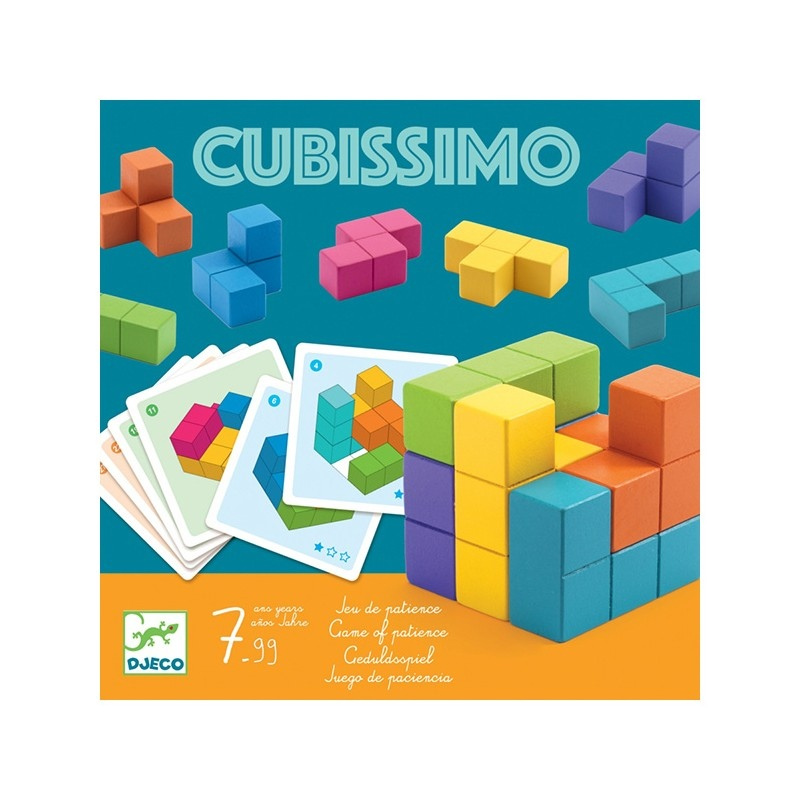 DJECO Układanka geometryczna Cubissimino