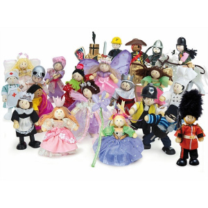 LE TOY VAN Figurki Babci i dziadka z psem