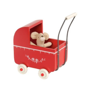 MAILEG drewniany wózek dla myszek i króliczków
