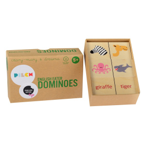 PILCH Gra edukacyjna Domino - English Eater - DOminoes