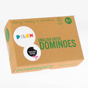 PILCH Gra edukacyjna Domino - English Eater - DOminoes
