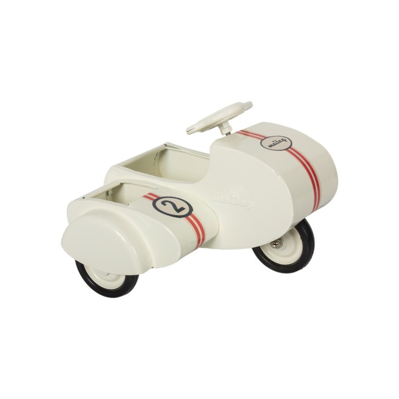 MAILEG Metalowy skuter z przyczepką