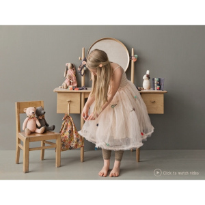 MAILEG Sukienka księżniczki, Powder, rozmiar 6-8 lat