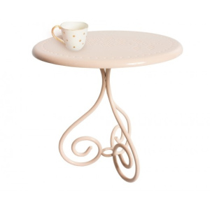 MAILEG Metalowy stolik kawowy - jasnoróżowy