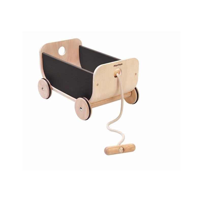 PLAN TOYS Wózek – wagon czarny