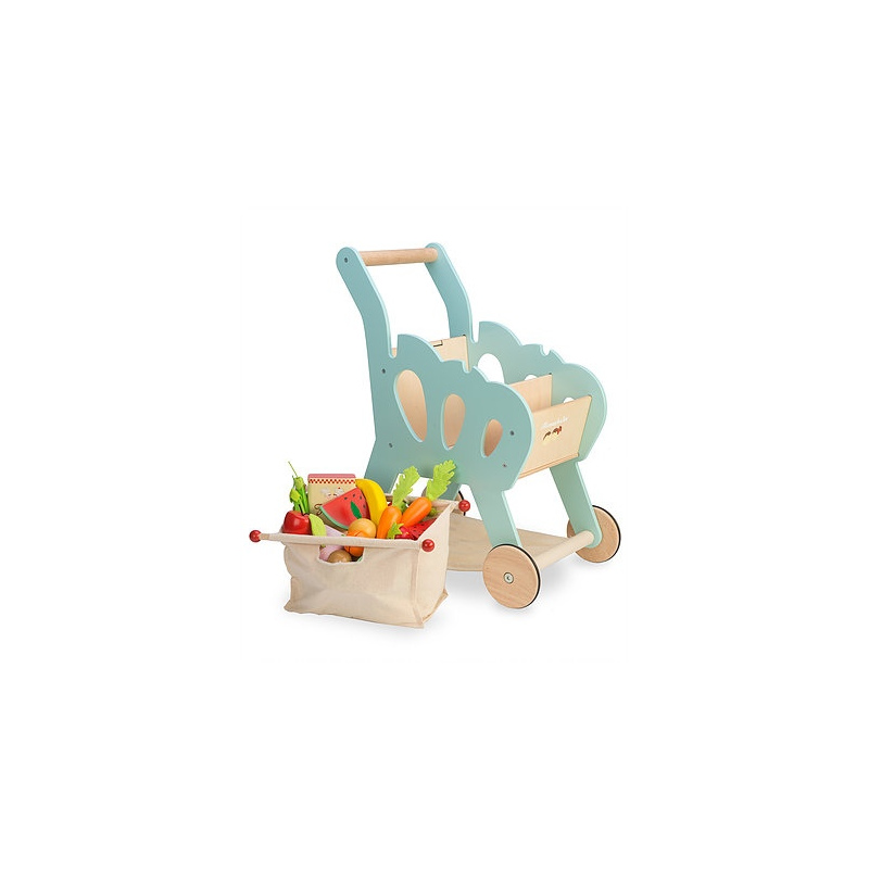 LE TOY VAN Drewniany wózek na zakupy