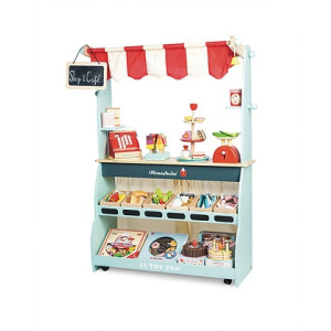 LE TOY VAN drewniany sklep i kawiarenka - 2w1