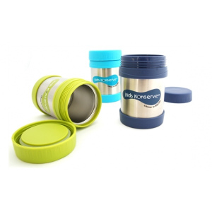 KIDS KONSERVE Pojemnik na żywność z termoizolacją - błękitny