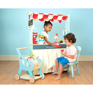 LE TOY VAN drewniany sklep i kawiarenka - 2w1