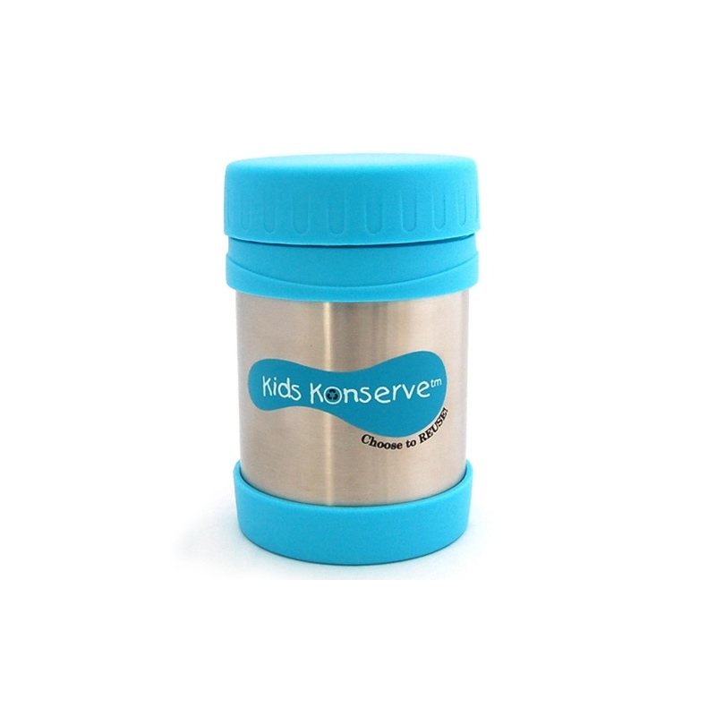 KIDS KONSERVE Pojemnik na żywność z termoizolacją - błękitny