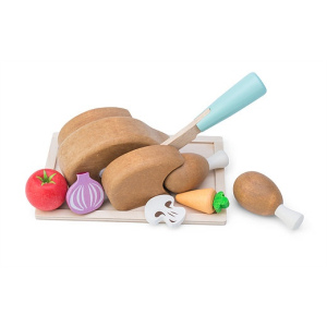LE TOY VAN Drewniany kurczak do krojenia "Niedzielna pieczeń"