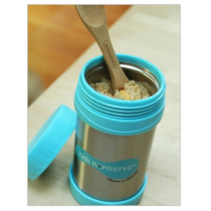 KIDS KONSERVE Pojemnik na żywność z termoizolacją - błękitny