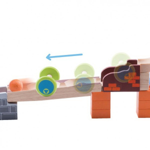 WONDERWORLD Kulodrom Trix Track - Zestaw Flipping Bridge