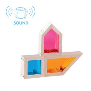 WONDERWORLD Tęczowe klocki dźwiękowe