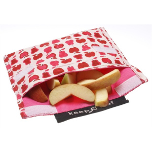 KEEP LEAF Duża eko-torebka śniadaniowa - owoce 