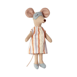 MAILEG Rodzina Myszek w pudełku po cygarach - mama i tata