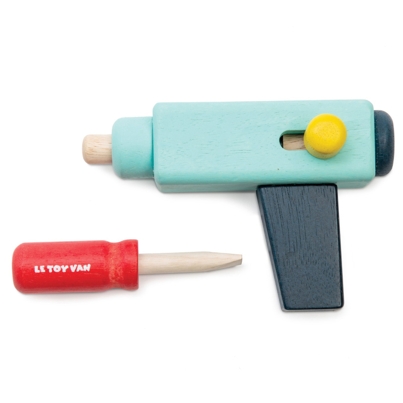 LE TOY VAN Drewniana wkrętarka i śrubokręt