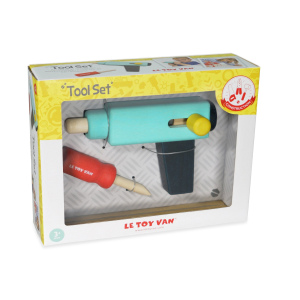 LE TOY VAN Drewniana wkrętarka i śrubokręt