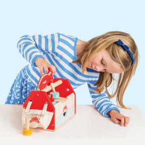 LE TOY VAN Drewniana skrzynka z narzędziami