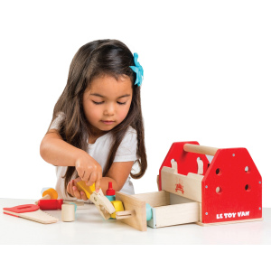 LE TOY VAN Drewniana skrzynka z narzędziami