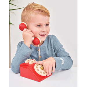 LE TOY VAN Drewniany telefon w stylu vintage