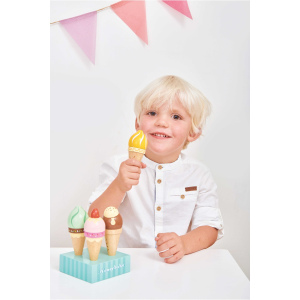 LE TOY VAN Lody w rożkach, drewniane