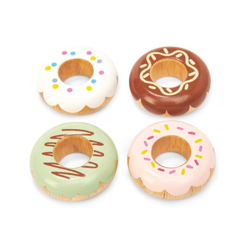 LE TOY VAN Drewniane donuty - 4 szt